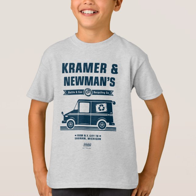 T-shirt Seinfeld | Kramer & Newman's Recycling Co. (Devant)