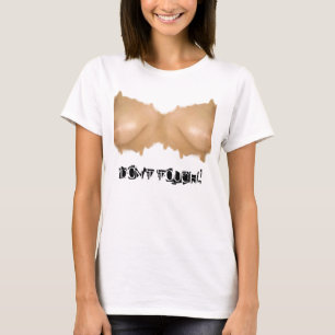 T-SHIRT SEINS EN AVANT T SHIRT DECHIRE
