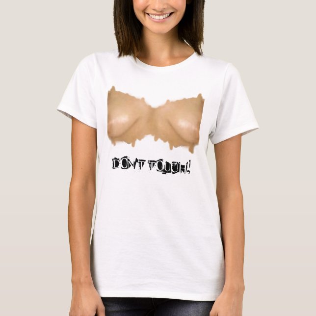 T-SHIRT SEINS EN AVANT T SHIRT DECHIRE (Devant)