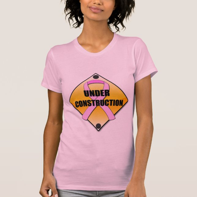 T-shirt Seins en construction ($21,95) (Devant)