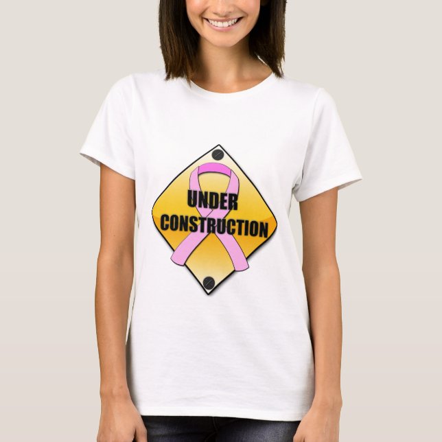 T-shirt Seins en construction ($24,95) (Devant)