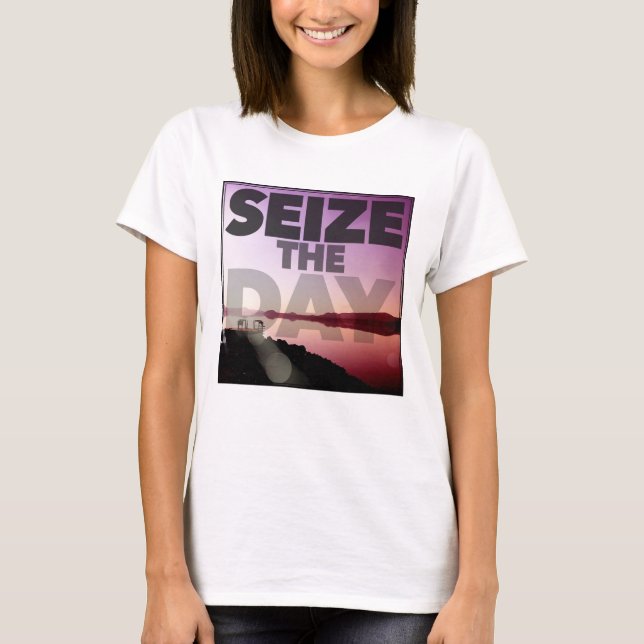 T-shirt Seize The Day (Devant)