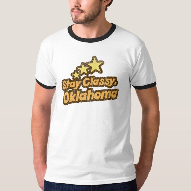 T-shirt Séjour chic, l'Oklahoma (Devant)