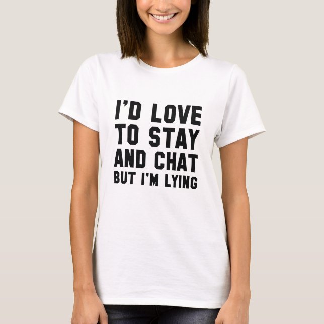 T-shirt Séjour Et Conversation (Devant)