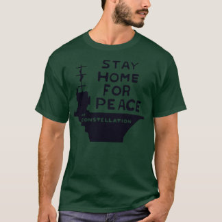 T-shirt Séjournez À La Maison Pour La Paix Joan Baez Hippi