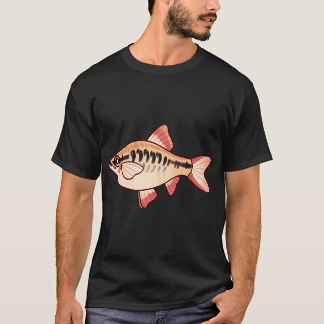 T-SHIRT SEL ET FINATIC / PÊCHE (Devant)
