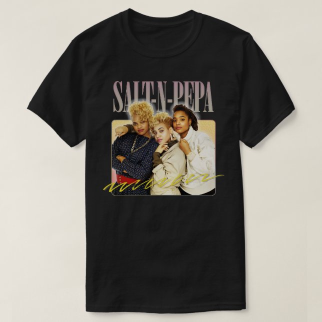 T-shirt Sel N Pepa 80s Design esthétique 2 (Design devant)