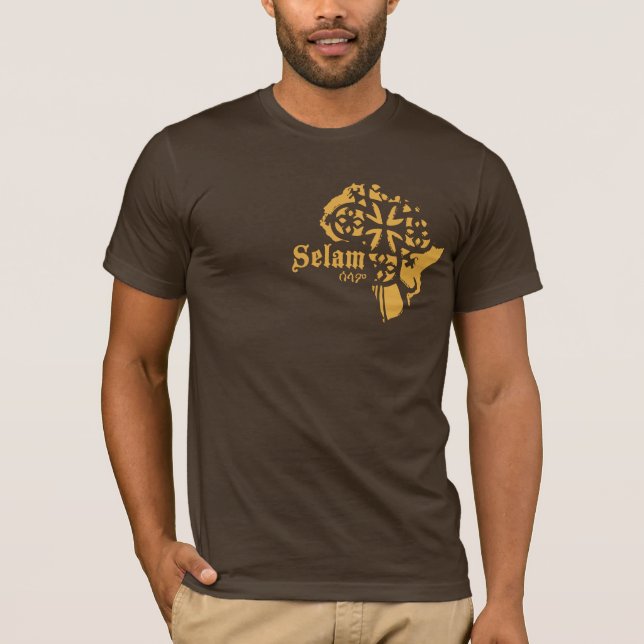 T-shirt Selam - l'Afrique (Devant)