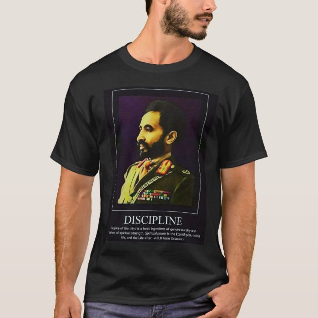 T-Shirt SELASSIE DISCIPLINE (Devant)