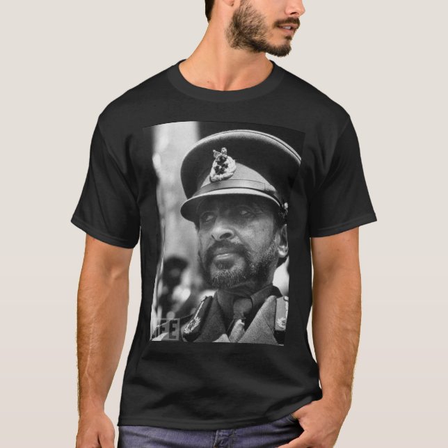 T-Shirt SELASSIE I RÈGNE (Devant)