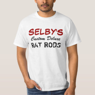T-shirt SELBY, de luxe fait sur commande, TIGES de RAT