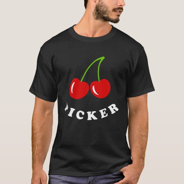 T-shirt Sélecteur de cerises  Cerises mignonnes (Devant)