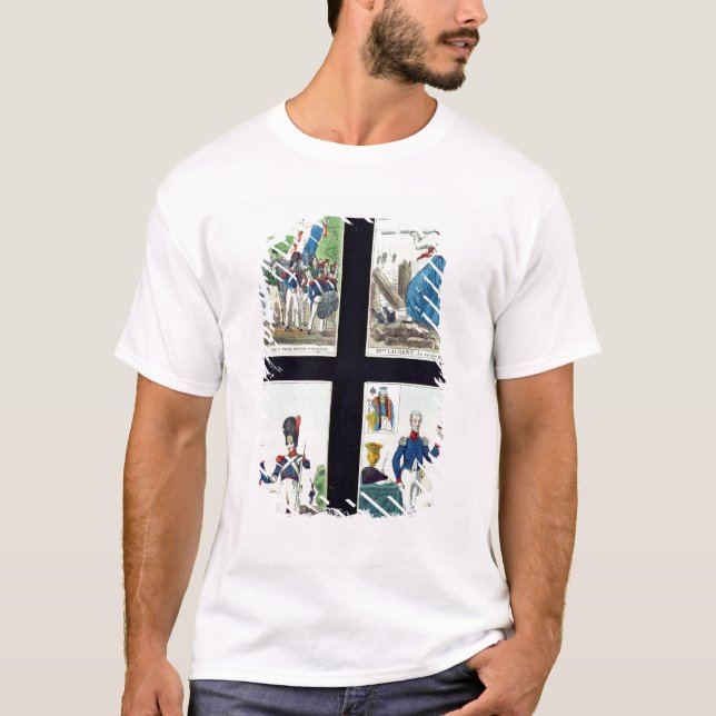 T-shirt Sélection des cartes de jeu concernant (Devant)