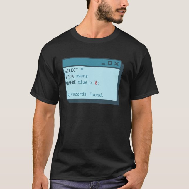 T-shirt Sélectionnez À Partir D'Utilisateurs Où L'Indice E (Devant)