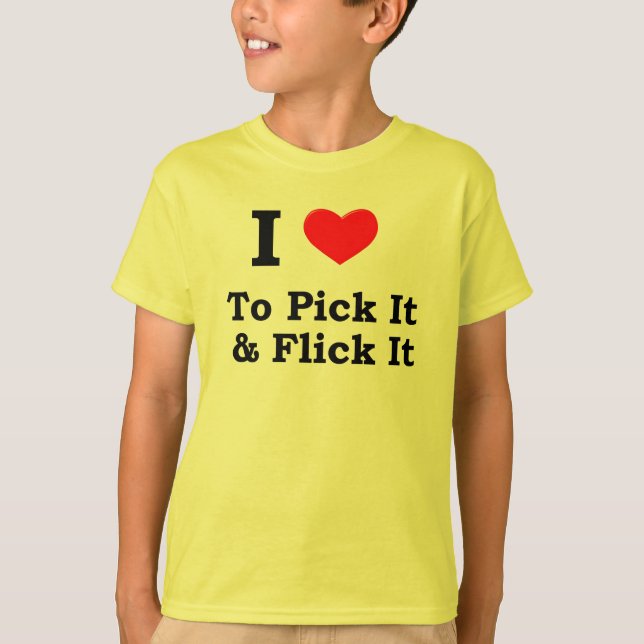 T-shirt Sélectionnez-le et effleurez-le (Devant)