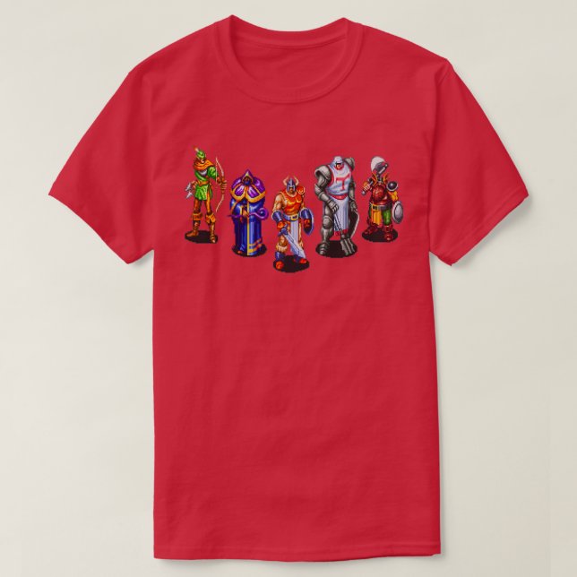 T-shirt Sélectionnez votre héros (Design devant)