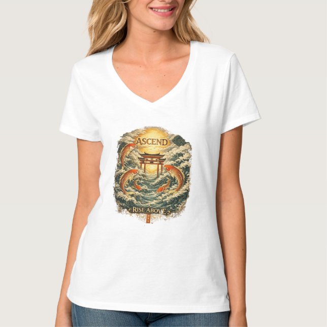 T-shirt S'élever au-dessus (Devant)