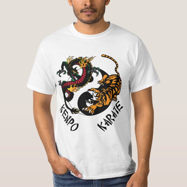 T-shirt Self Defence Kenpo Karate Martial Arts  (Devant)