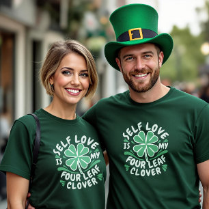 T-shirt Self Love Four Leaf Clover Unisex