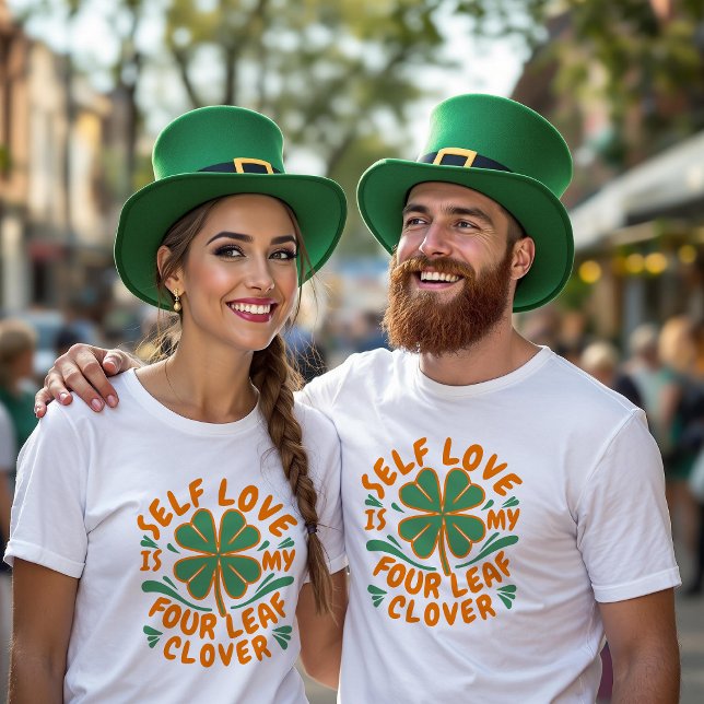 T-shirt Self Love Four Leaf Clover Unisex (Créateur téléchargé)