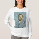 T-shirt Self Portrait 1889 par Vincent van Gogh<br><div class="desc">Vincent Willem Gotch (ˈvvvsch: ˈnnt ɱʋlv ɑˈDujulx) 30 March 1853 - 29 Y 1890) ce qu'a Dutch Post-impressionist painter who posthumously beone behumously one of the most famous and influential figures in the history of western art. in a decade, he created about 2, 100 artworks, including aroet 860 oil paintings,...</div>