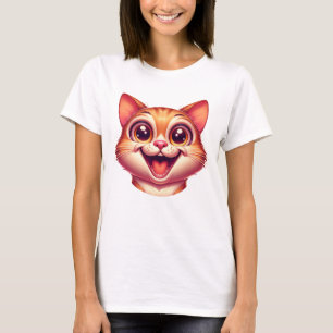 T-shirt Selfie Chat Drôle