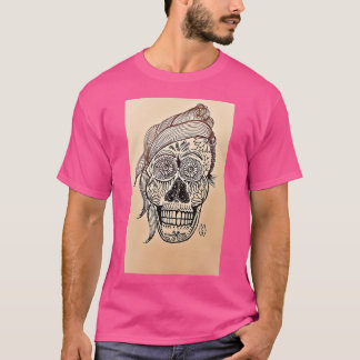 T-shirt Selfie crâne