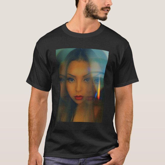 T-shirt Selfie De Filtre De Prison De Femme (Devant)