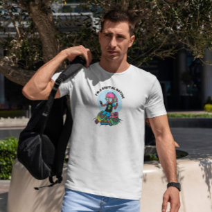 T-shirt Selfie fille de technologie