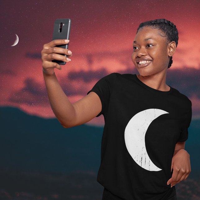 T-shirt Selfie Moon (Créateur téléchargé)