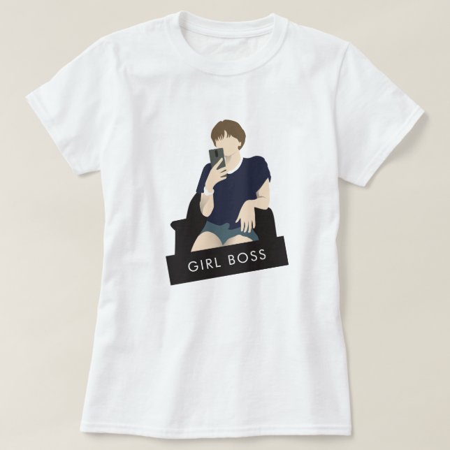 T-shirt Selfie Patron Fille (Design devant)