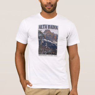 T-shirt Sella Ronda - gondole d'Alta Badia
