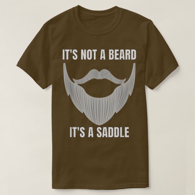 T-shirt Selle de barbe Funny Bearny Funcle 1 (Design devant)