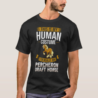 T-shirt Selle de cheval de selle Percheron 4