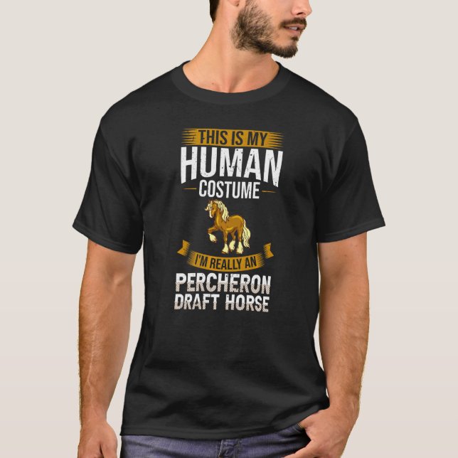 T-shirt Selle de cheval de selle Percheron  5 (Devant)