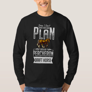 T-shirt  Selle de cheval de selle pour cheval de trait Per