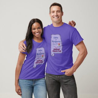 T-shirt Selma au sentier historique national Montgomery