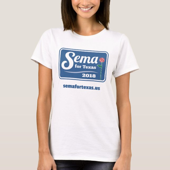 T-shirt Sema pour le Texas 2018 - LOGO T (Devant)