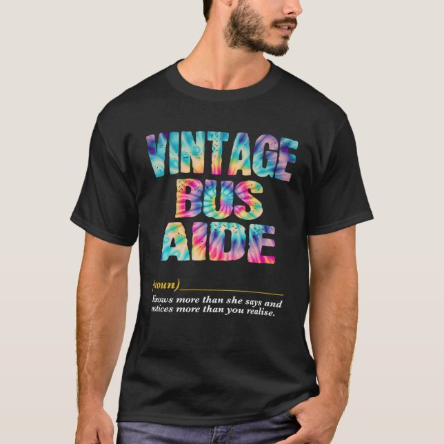 T-shirt Semaine d'appréciation de l'aide-bus Retour à l'éc (Devant)