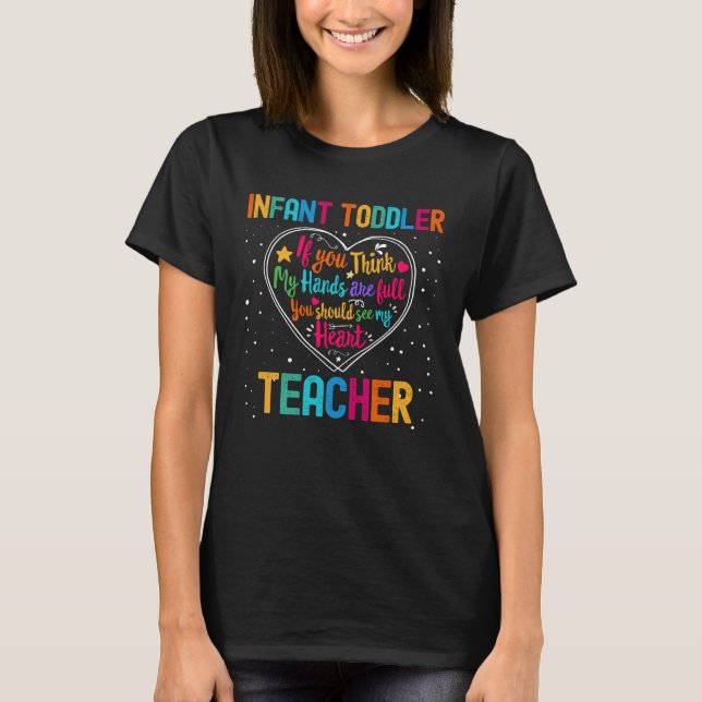 T-shirt Semaine d'appréciation de l'enseignant pour les je (Devant)