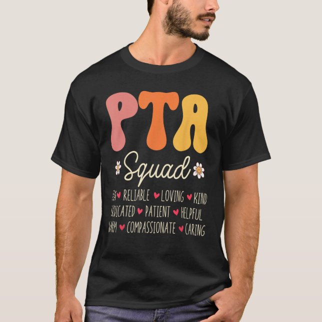 T-shirt Semaine d'appréciation de l'équipe PTA Retour à l' (Devant)