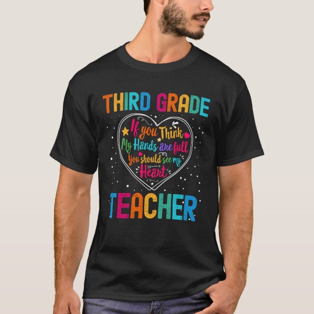 T-shirt Semaine d'appréciation des enseignants de troisièm (Devant)