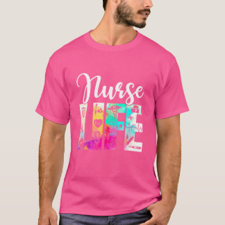 T-shirt Semaine de l'infirmière de jour Infirmière de vie