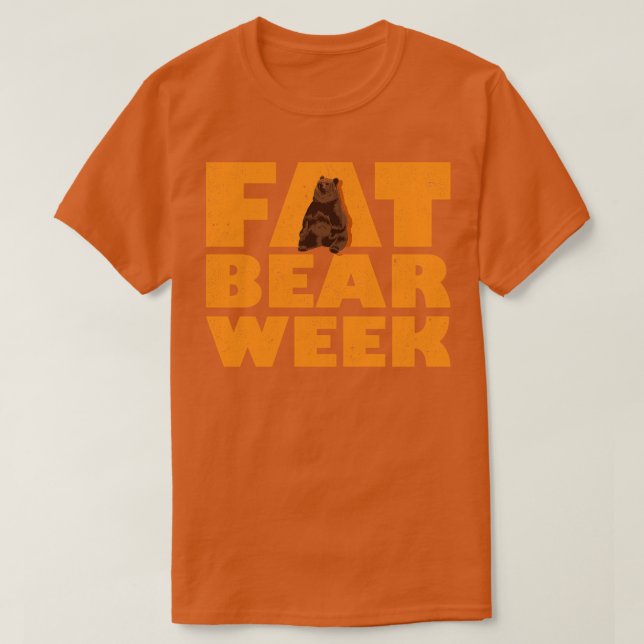 T-shirt Semaine de l'ours gras (Design devant)
