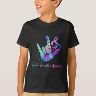 T-shirt Semaine de sensibilisation à la prévention du suic