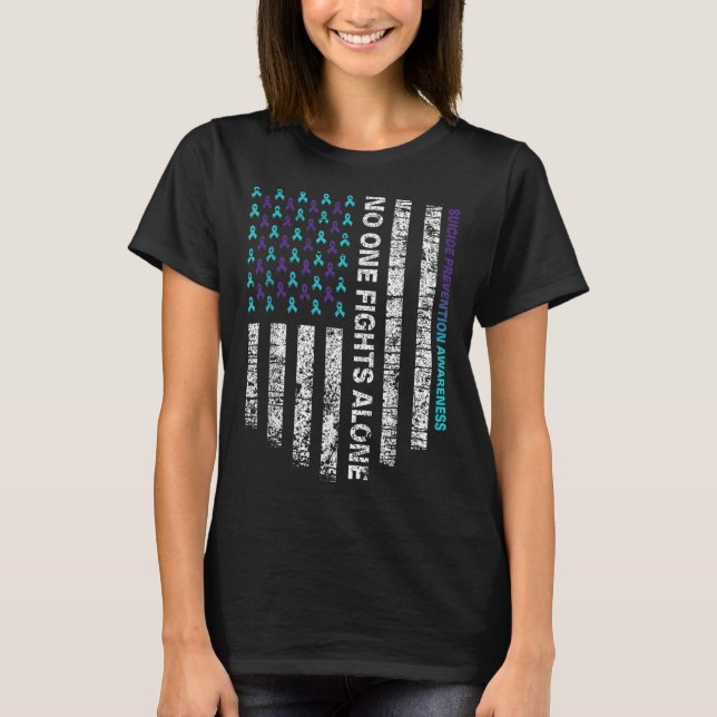 T-shirt Semaine de sensibilisation à la prévention du suic (Devant)