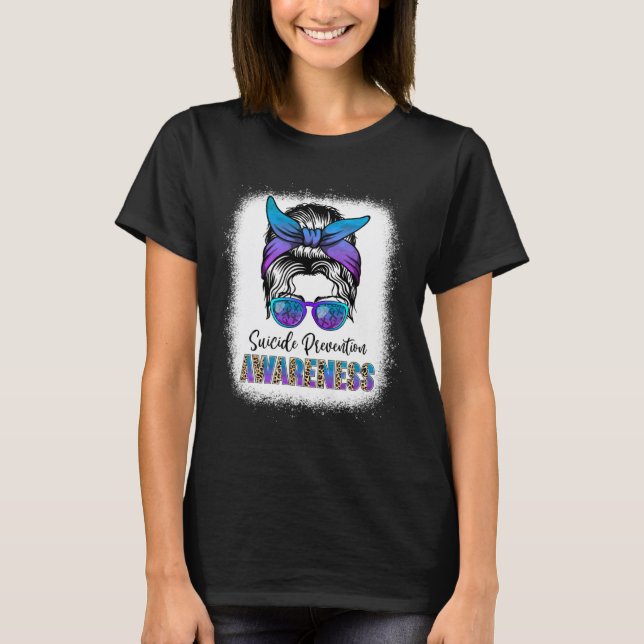 T-shirt Semaine de sensibilisation à la prévention du suic (Devant)