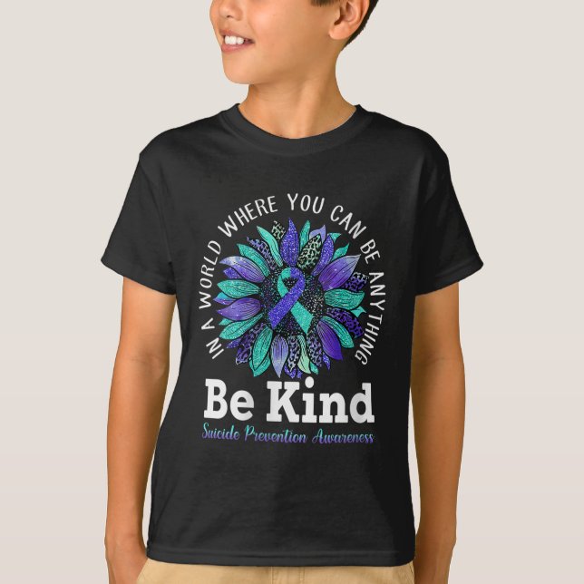 T-shirt Semaine de sensibilisation à la prévention du suic (Devant)