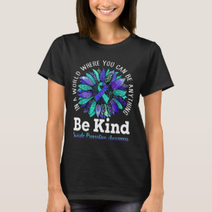 T-shirt Semaine de sensibilisation à la prévention léopard