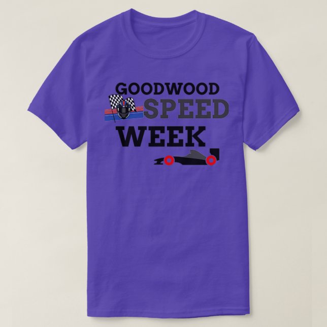 T-shirt Semaine de vitesse Goodwood (Design devant)